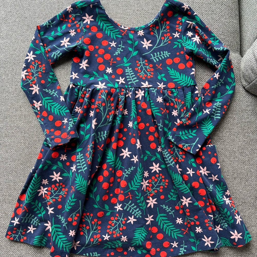 Hanna Andersson Holiday Skater Dress